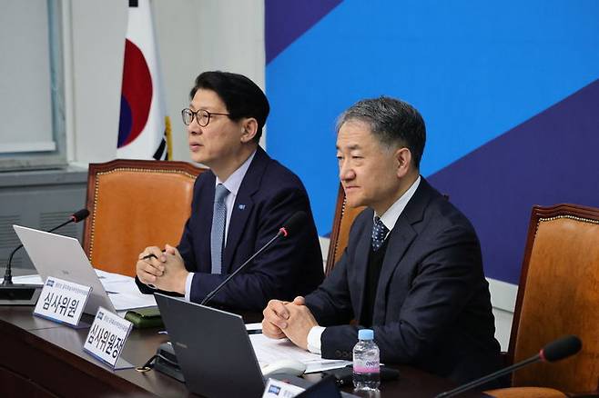 [서울=뉴시스]조국혁신당은 10일 오전 국회에서 6·3 지방선거 단체장 공천을 위한 면접 심사를 시작했다. (사진=조국혁신당 제공) 2026.03.10.  *재판매 및 DB 금지