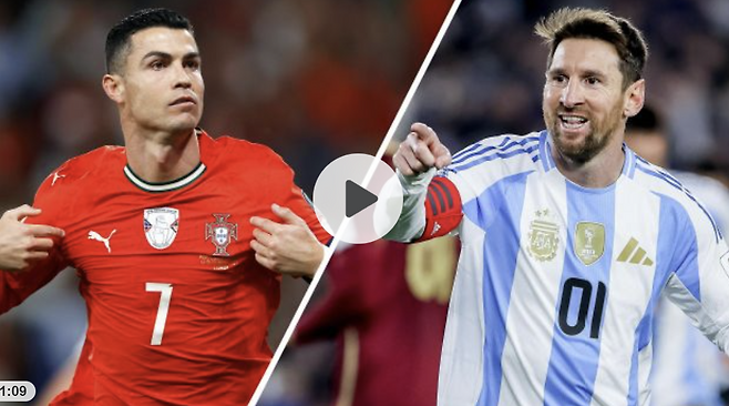 크리스티아누 호날두, 리오넬 메시. ESPN 홈페이지