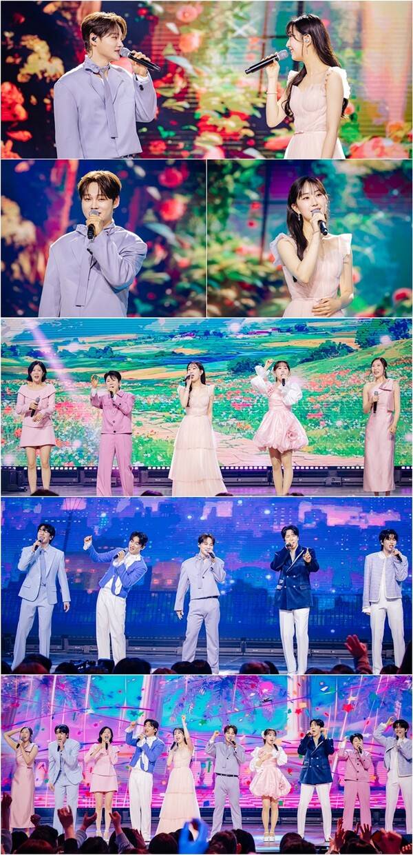 ▲ 10일 방송되는 '현역가왕3' 마지막회에서는 3대 가왕의 탄생을 축하하기 위해 '현역가왕' 시즌1, 2 주역들이 합동 무대를 꾸민다. 제공|크레아 스튜디오