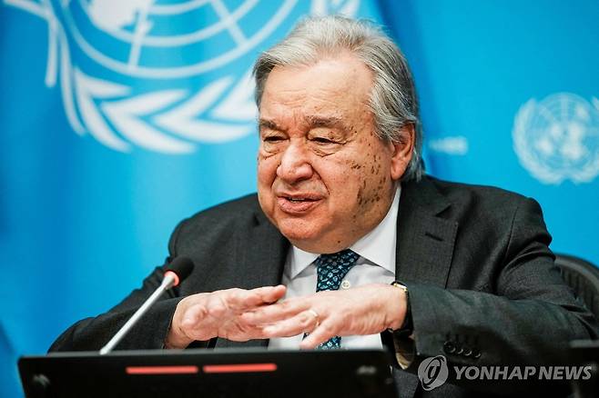 안토니우 구테흐스 유엔 사무총장  [로이터=연합뉴스 자료사진. 재판매 및 DB 금지]