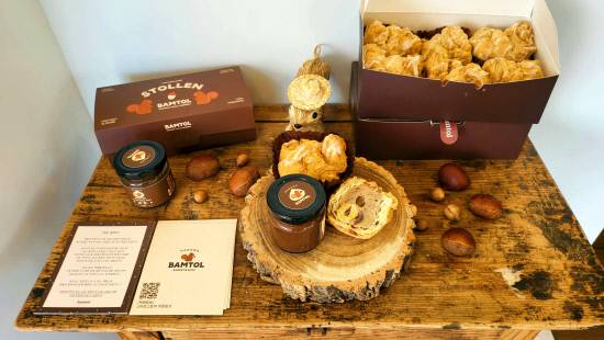 밤톨을 상징하는 대표 상품, 하동 밤으로 만든 밤파이.