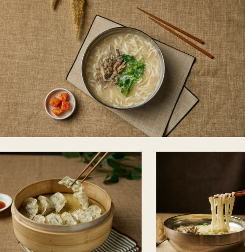 밀숲의 시그니처 칼국수는 4천원대 메뉴로 경쟁력을 갖추고 있다. [제공=밀숲]