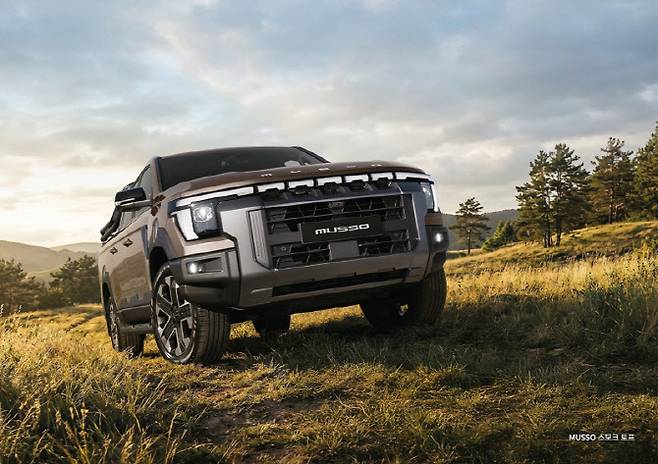 KGM 신형 픽업트럭 무쏘 (사진=KGM)