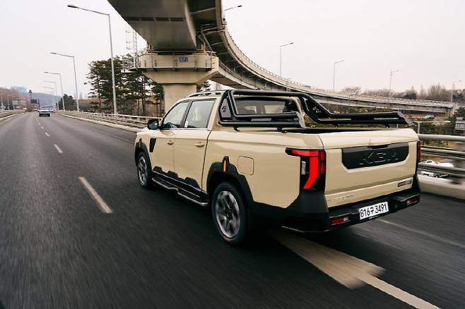 KGM 신형 픽업트럭 무쏘 (사진=KGM)