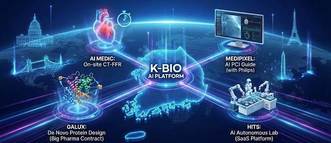 한국 AI신약개발 및 진단 다크호스 기업 (그래픽=제미나이)
