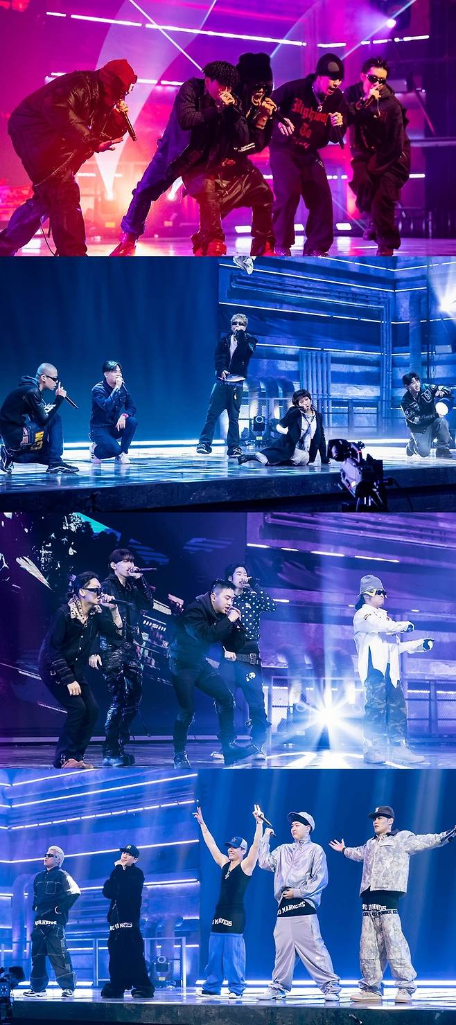 ‘쇼미더머니12’ 음원 미션 스틸. 사진 | Mnet, 티빙