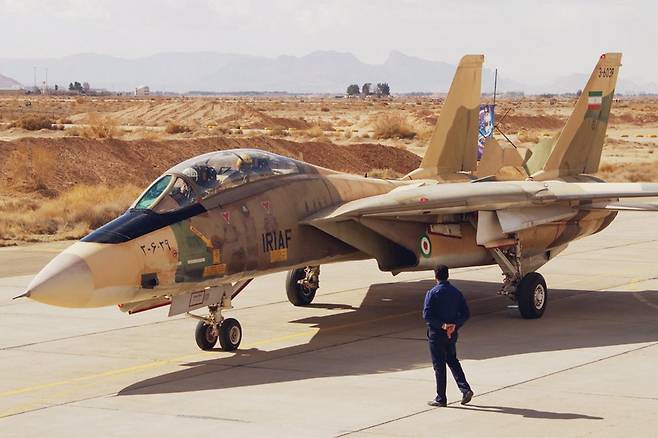 이란이 보유한 F-14. 엑스 갈무리
