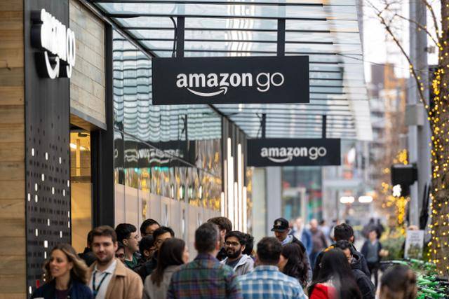 1월 29일 미국 워싱턴주 시애틀에 위치한 아마존 본사 내 아마존고 편의점 모습. 시애틀=AFP 연합뉴스