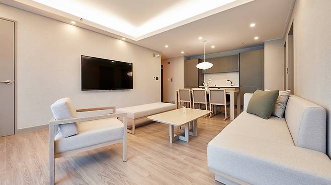 강원 영월군 탑스텐 리조트 동강시스타 객실 / 사진=탑스텐 리조트 동강시스타