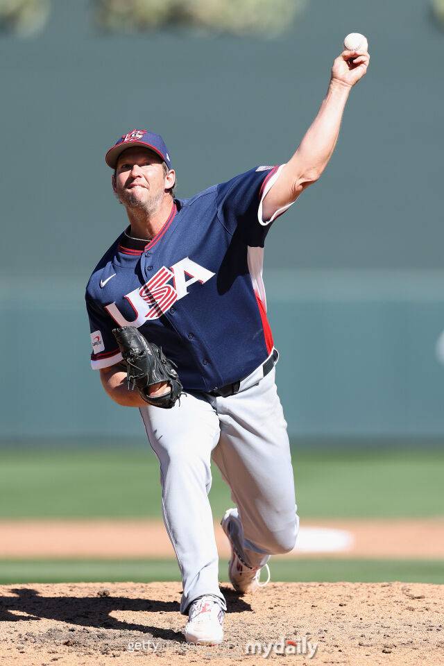 미국 WBC 대표팀 클레이튼 커쇼./게티이미지코리아