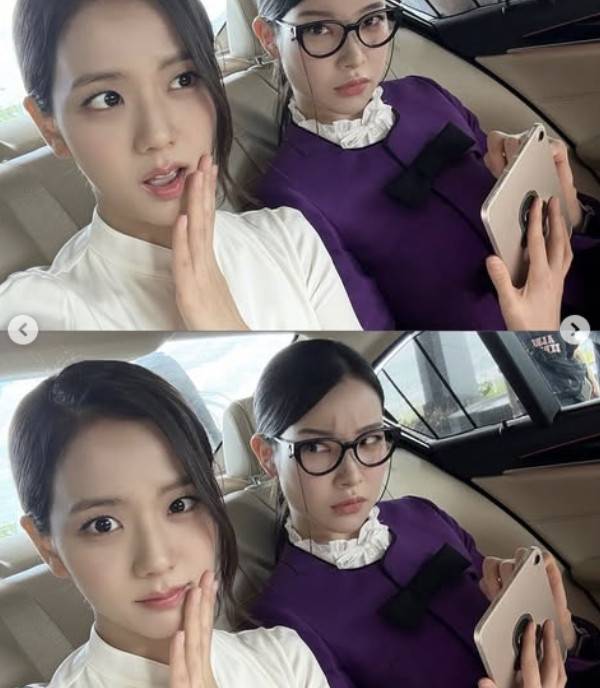 지수 소셜 계정 캡처