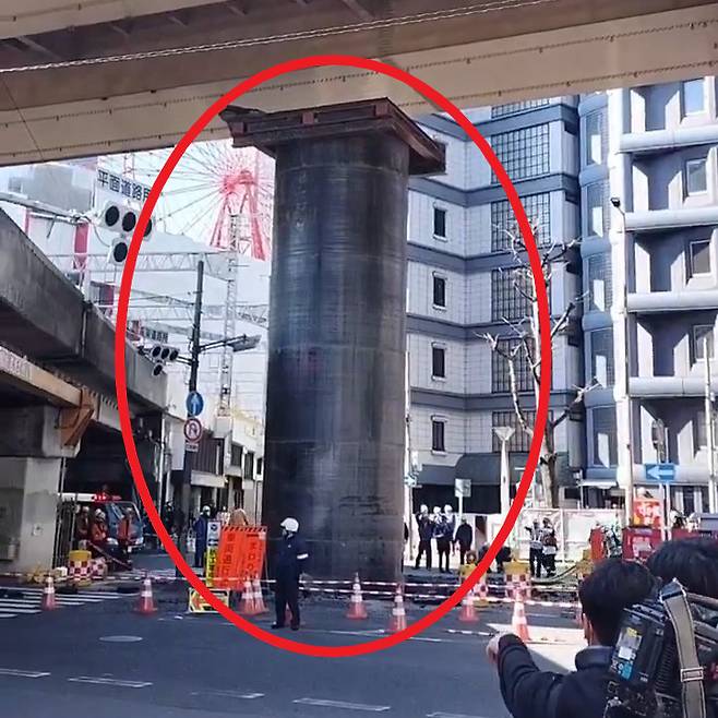 현장에서 촬영된 영상 [SNS 캡처]