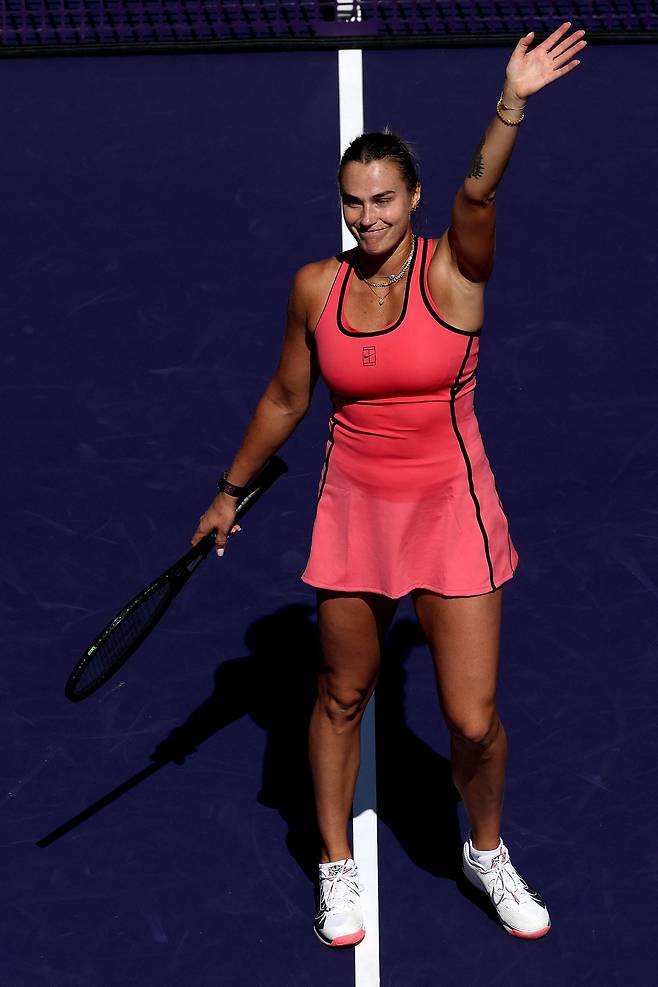 아리나 사발렌카.  AFP연합뉴스