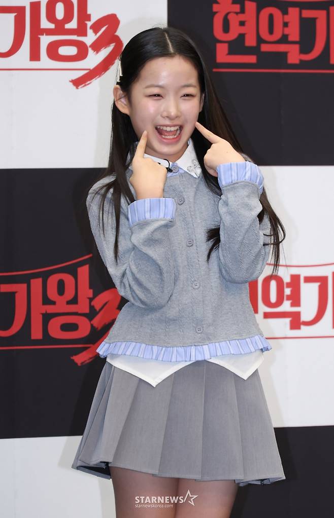 MBN 예능 '현역가왕3'에서 2위로 선정된 뮤지컬 배우 차지연이 11일 오전 서울 마포구 상암동 스탠포드호텔에서 진행된 종영 기자간담회에 참석해 포즈를 취하고 있다. /2026.03.11 /사진=이동훈 photoguy@