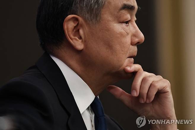 왕이 중국 외교장관 [EPA 연합뉴스 자료사진. 재판매 및 DB금지]