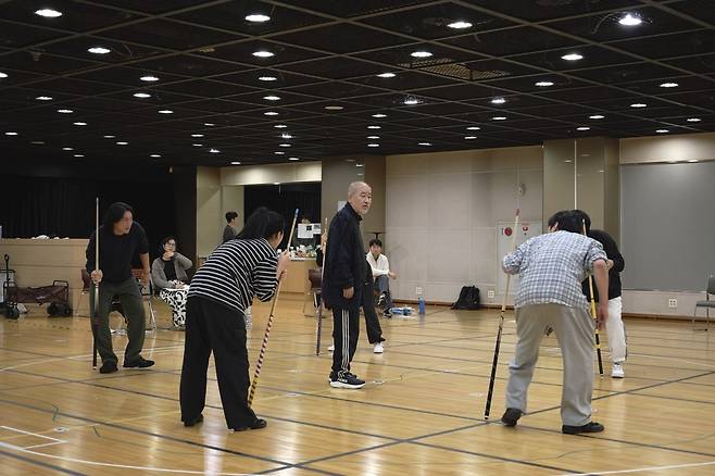 연극 '리어왕외전' 연습 현장 [옐로밤 제공. 재판매 및 DB 금지]