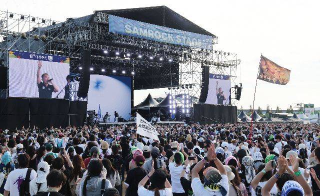 부산국제록페스티벌이 문화체육관광부 예비 글로벌축제로 최종 선정돼 연간 2억 5000만 원의 국비를 지원받는다. 지난해 9월에 부산 사상구 삼락생태공원에서 열린 ‘2025 부산국제록페스티벌’ 현장 모습. 정종회 기자 jjh@