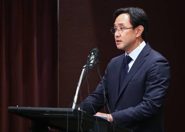 사진은 최윤범 고려아연 회장. 연합.