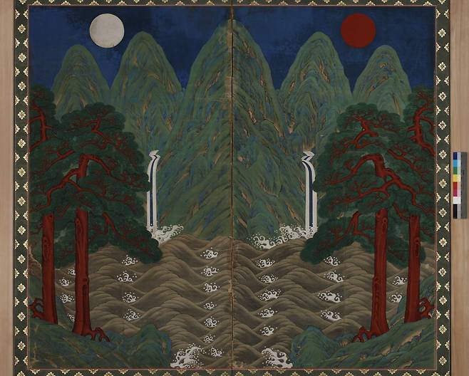 작가미상, 일월오봉도