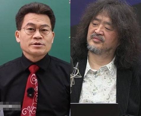 유튜버 전한길씨(왼쪽), 김어준씨.(사진=유튜브 채널 '전한길 뉴스'김어준의 겸손은 힘들다 뉴스공장' 캡처)