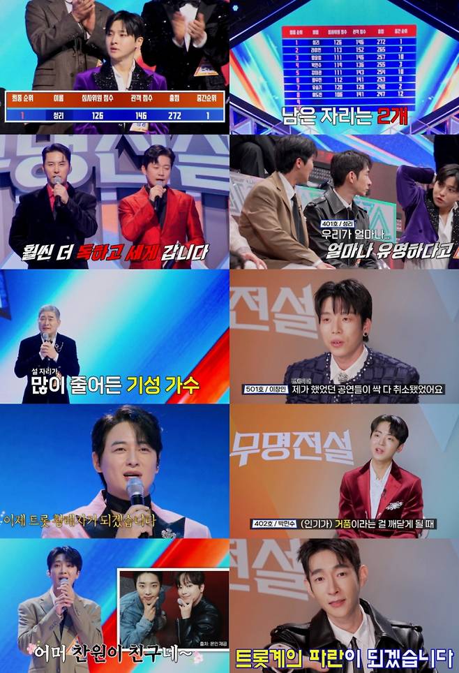 ‘무명전설’ 성리 1위