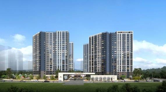 <호반써밋 시흥거모 B1블록 투시도>