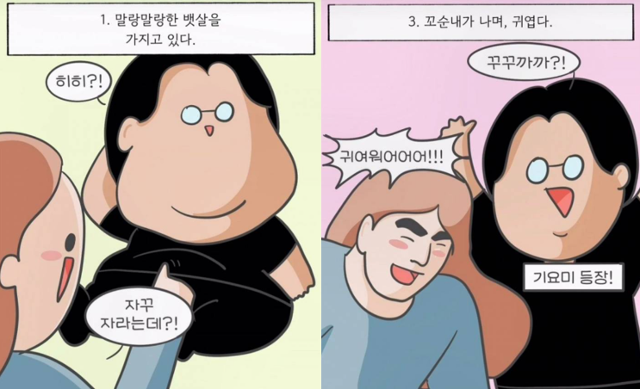인스타그램에 올라온 ‘포테토남’ 관련 웹툰 게시물. 인스타그램 캡처