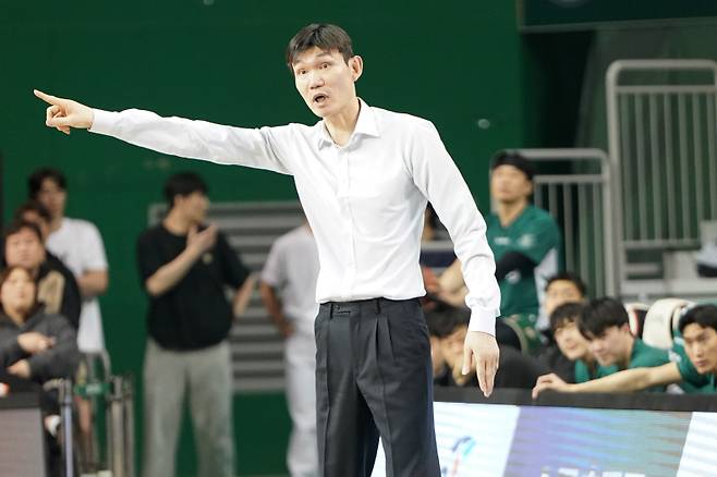 김주성 DB 감독. 사진=KBL