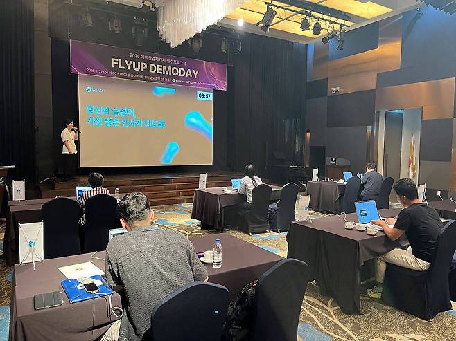 인천대학교 FLYUP DEMODAY 현장 사진 / 출처=인천대학교 창업지원단