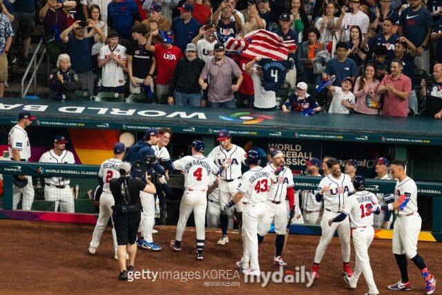 미국 선수들/게티이미지코리아