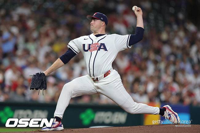 [사진] 미국 야구 대표팀 타릭 스쿠발. ⓒGettyimages(무단전재 및 재배포 금지)