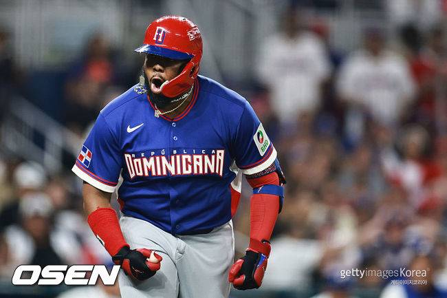 [사진] 도미니카 공화국 야구 대표팀 블라디미르 게레로 주니어. ⓒGettyimages(무단전재 및 재배포 금지)