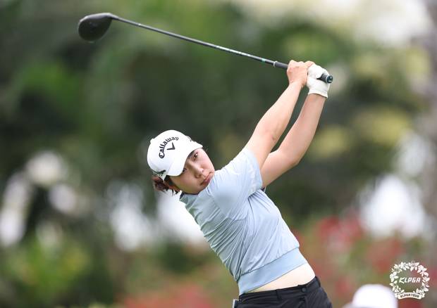 단독 선두에 나선 박단유. 사진 제공=KLPGA