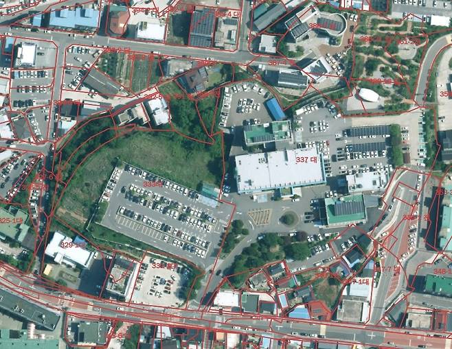 경남 합천군 연속지적도 정비사업 [합천군 제공. 재판매 및 DB 금지]