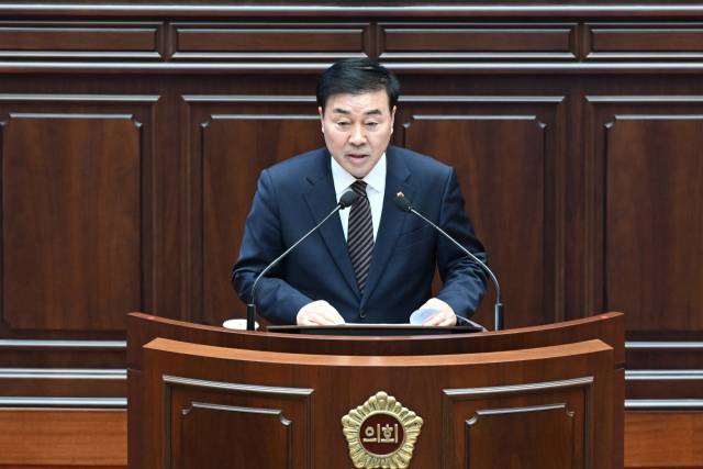 부산시의회 건설교통위원회 조상진 의원(남구1). 부산시의회 제공