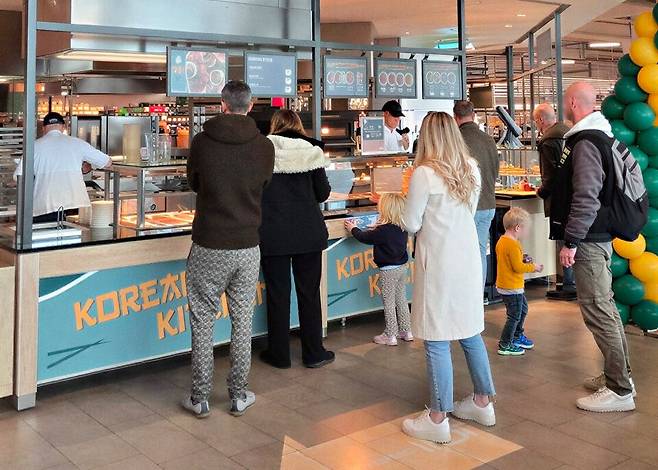 독일 글로버스가 운영하는 에쉬본 한식 코너 2호점. / 사진=더본코리아