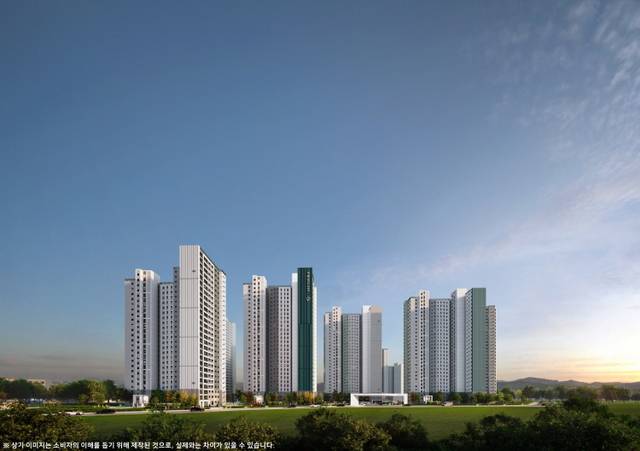 청주 푸르지오 씨엘리체 메인투시도