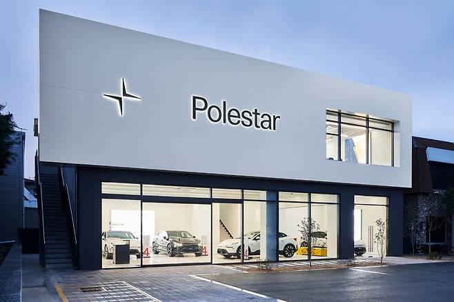 대구광역시 수성구에 위치한 폴스타 코리아의 전시장 '스페이스 대구'의 모습. 사진=폴스타 코리아 제공