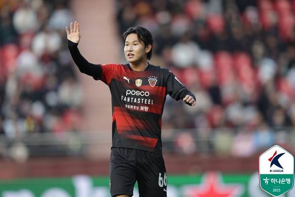 이창우(포항스틸러스). 한국프로축구연맹 제공