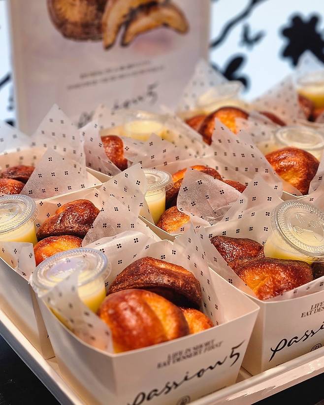 패션5에서 판매하고 있는 '버터 쫀득떡' 이미지/ 사진 = 상미당홀딩스 제공