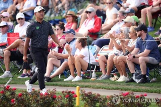 김시우의 1라운드 경기 모습. / 사진=연합뉴스