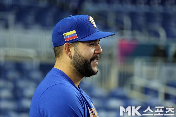 베네수엘라 대표로 WBC에 참가한 헤이수스는 키움, kt에서 뛴 경력이 있다. 사진(美 마이애미)= 김재호 특파원