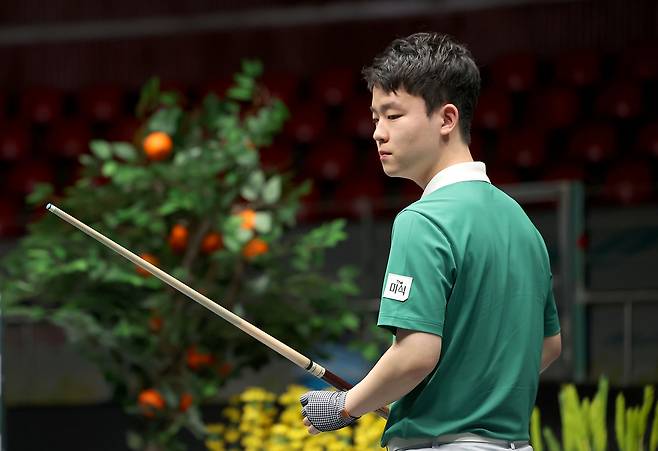 ‘PBA 신성’ 김영원이 지난 시즌 월드챔피언십 16강 탈락의 아픔을 딛고 이번 시즌 8강에 올랐다.