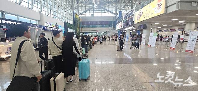 청주공항. 임성민 기자