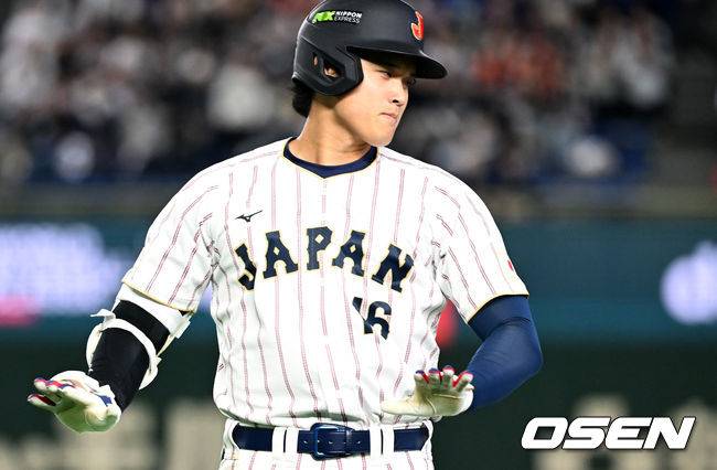 일본 대표팀 오타니 쇼헤이. / OSEN DB