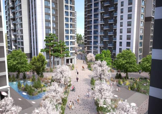 래미안 엘라비네에 조성될 ‘포레스트밸리’의 모습 /제공=삼성물산 건설부문