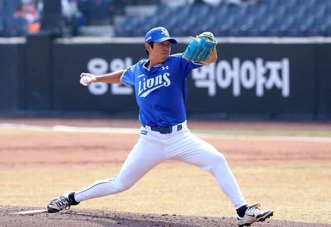▲ 양창섭 ⓒ삼성 라이온즈