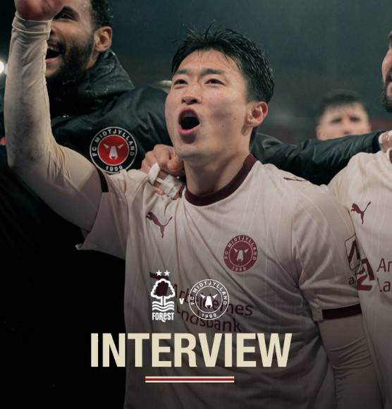 미트윌란 공격수 조규성. /사진=미트윌란 공식 SNS 갈무리