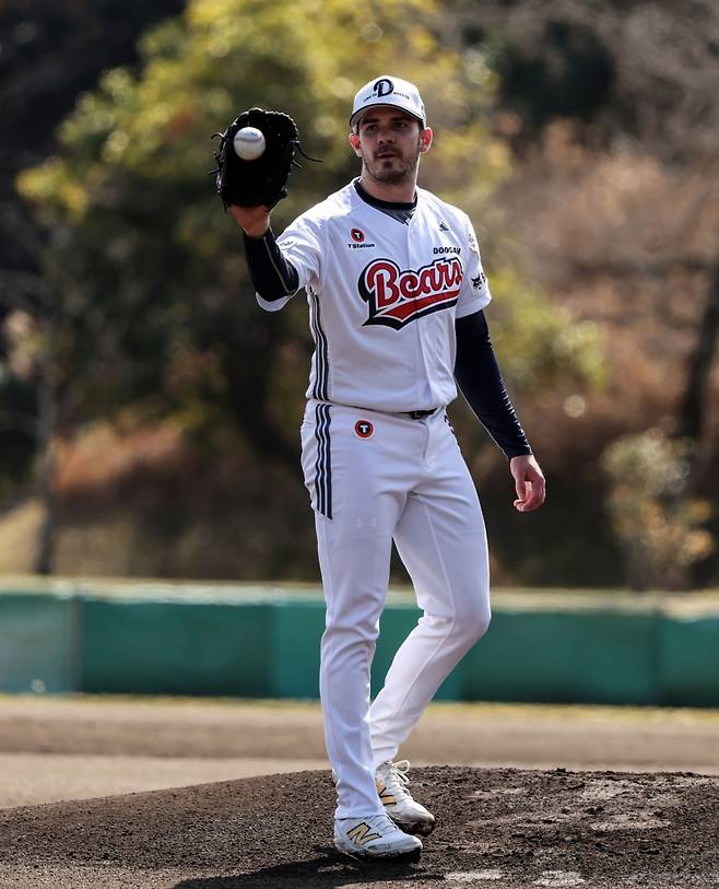 두산 베어스 잭로그. /사진=두산 베어스 제공