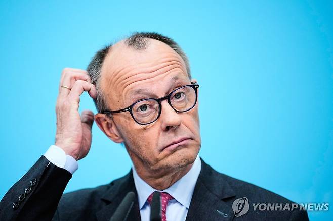 프리드리히 메르츠 독일 총리 [AP 연합뉴스 자료사진. 재판매 및 DB 금지]